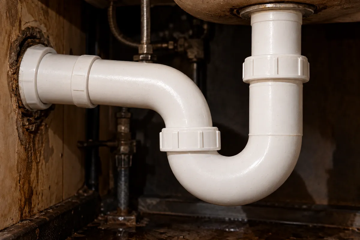 Clean new pipework and fittings after replacement